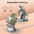 AC Island 5-in-1 MagSafe Wireless Charging Station - Foldable Charger for iPhone, Apple Watch & AirPods (Grey)