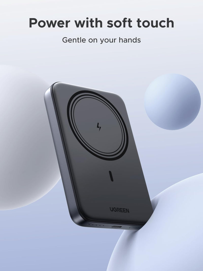 UGREEN Nexode 10000mAh Magnetic Wireless Power Bank - PD 20W Fast Charging for iPhone 17/16/15/14/13/12