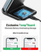 INIU 15W Wireless Charger Stand - Qi Fast Charging Dock for iPhone, Samsung Galaxy & More