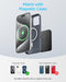 LL TRADER 006 Magnetic Wireless Power Bank 10000mAh - Portable Charger for iPhone 12/13/14/15 Series (Black)