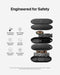 Belkin BoostCharge MagSafe 15W Foldable Wireless Charger - Portable Fast Charger for iPhone & AirPods (Black)