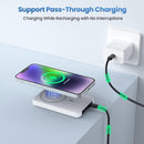 10000mAh Wireless Magnetic Power Bank - 20W Fast Charging Portable Charger for iPhone, Samsung, iPad & Android