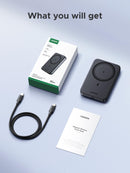 UGREEN Nexode 10000mAh Magnetic Wireless Power Bank - PD 20W Fast Charging for iPhone 17/16/15/14/13/12