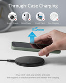 Anker PowerWave Wireless Charger 10W - Qi-Certified for iPhone, AirPods & Samsung Galaxy S23