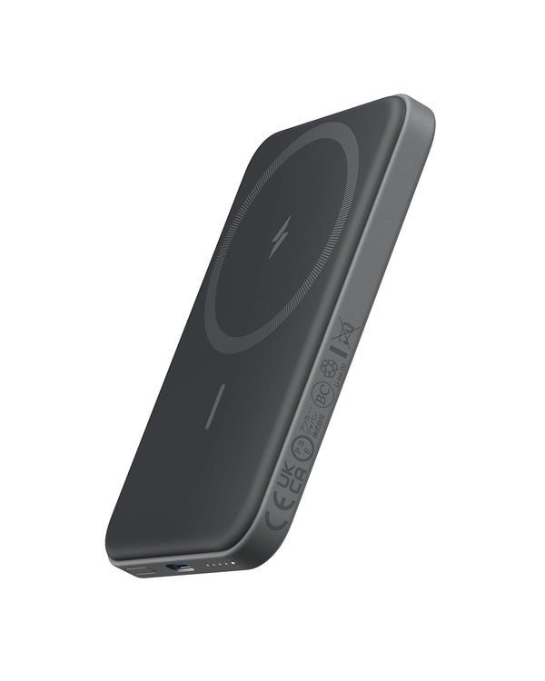 Anker 621 MagGo 5000mAh Magnetic Power Bank - Wireless Charger with USB-C for iPhone 16/15/14/13/12 Series