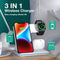 3-in-1 Wireless Charging Station - Dock for iPhone, Apple Watch & AirPods (Lightning Port)
