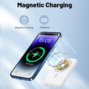 10000mAh Wireless Magnetic Power Bank - 20W Fast Charging Portable Charger for iPhone, Samsung, iPad & Android