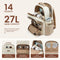 LOVEVOOK 15.6" Laptop Backpack for Women - Waterproof, Large Capacity, Travel & Business Bag