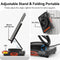 Mobile Phone Stand with Bluetooth Speaker - Portable Desk Speaker with HD Sound, TF/microSD Slot, iPhone & Galaxy Compatible
