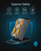 Anker PowerWave Stand Wireless Charger - Qi-Certified 10W Fast Charger for iPhone & Samsung Galaxy