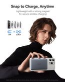 Baseus Picogo AM41 5000mAh MagSafe Power Bank - Ultra Slim, PD 20W Fast Charging for iPhone 17/16/15/14/13 (Space Grey)