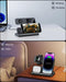 JARGOU 3-in-1 Wireless Charging Station for Apple - Fast Charger for iPhone, Apple Watch & AirPods
