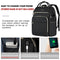 VANKEAN 17.3" Laptop Backpack - Waterproof, USB Port & RFID Blocking, Business & Travel (Black)
