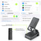 Cell Phone Stand with Bluetooth Speaker & Remote Control - Portable, All-Day Playtime, Compatible with iOS/Android