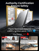 LISEN 5000mAh MagSafe Power Bank - Slim 0.3" Magnetic Battery Pack for iPhone 17/16/15/14/13/12 Pro Max