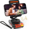 Mobile Phone Stand with Bluetooth Speaker - Portable Desk Speaker with HD Sound, TF/microSD Slot, iPhone & Galaxy Compatible