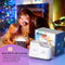 AUYLE Night Light Bluetooth Speaker - Wireless Charger, LED Music Lamp with Touch Control, Dimmable & Colored Light