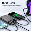 12000mAh Power Bank - PD22.5W Fast Charging, USB-C/USB-A Output for iPhone 17/16/15/14/13 & Galaxy