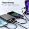 12000mAh Power Bank - PD22.5W Fast Charging, USB-C/USB-A Output for iPhone 17/16/15/14/13 & Galaxy