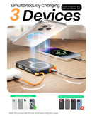 MagSafe Power Bank 10,000mAh - Foldable Stand, 22.5W Fast Charging USB-C, Wireless Charger for iPhone 17/16/15/14/13/12