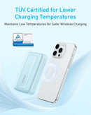 Anker Zolo 10,000mAh Magnetic Power Bank - 30W Fast Charging, Wireless Portable Charger for iPhone 16/15/14 & AirPods