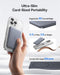 Baseus Picogo AM41 5000mAh MagSafe Power Bank - Ultra Slim, PD 20W Fast Charging for iPhone 17/16/15/14/13 (Space Grey)