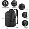 VSNOON Anti-Theft Laptop Backpack 15.6-17.3" - USB Port, Lock, Water-Resistant (Black)