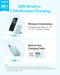 Anker Zolo 10,000mAh Magnetic Power Bank - 30W Fast Charging, Wireless Charger with USB-C & Stand for iPhone 15/14, AirPods
