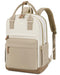 LOVEVOOK 15.6" Laptop Backpack for Women - Waterproof, USB Port, Anti-Theft Rucksack (Khaki)