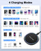 NANAMI Wireless Charger 10W - Qi-Certified Charging Pad for iPhone, AirPods & Samsung Galaxy