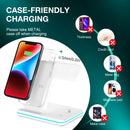 3-in-1 Wireless Charging Station - Dock for iPhone, Apple Watch & AirPods (Lightning Port)
