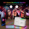 AUYLE Night Light Bluetooth Speaker - Wireless Charger, LED Music Lamp with Touch Control, Dimmable & Colored Light