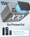 MagSafe Power Bank 5000mAh - Ultra-Slim Wireless Charger, Fast Charging with USB-C for iPhone 17/16/15/14/13/12 (Space Gray)