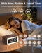 Birthday Gifts for Men - Alarm Clock with Wireless Charger, Bluetooth Speaker, Wake-Up Light & Snooze Alarm