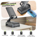 Cell Phone Stand with Bluetooth Speaker & Remote Control - Portable, All-Day Playtime, Compatible with iOS/Android