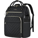 VANKEAN 17.3" Laptop Backpack - Waterproof, USB Port & RFID Blocking, Business & Travel (Black)