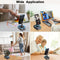 Hupoaf Phone Stand with Bluetooth Speaker - Auto Sensing Playback, Foldable Wireless Charger, Birthday Gift for Men