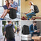 VSNOON Anti-Theft Laptop Backpack 15.6-17.3" - USB Port, Lock, Water-Resistant (Black)