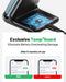 INIU 15W Wireless Charger Stand - Qi Fast Charging Dock for iPhone, Samsung Galaxy & More