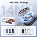 MagSafe Power Bank 12000mAh - 22.5W Fast Charging, USB-C, LED Display for iPhone 17/16/15/14/13/12 Pro/Pro Max
