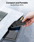 Keepro 3-in-1 Wireless Charging Station - Magnetic Fast Charger for iPhone, Apple Watch & AirPods (Black)