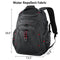 KROSER 17.3" Travel Laptop Backpack - Water-Repellent, RFID Pockets, Hard Shell (Black)