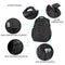 KROSER 17.3" Travel Laptop Backpack - Water-Repellent, RFID Pockets, Hard Shell (Black)