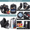 50L Extra Large Backpack for Men - Water-Resistant, USB Port, Fits 17.3" Laptop, Travel & Work Rucksack (Black)