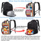 50L Extra Large Backpack for Men - Water-Resistant, USB Port, Fits 17.3" Laptop, Travel & Work Rucksack (Black)