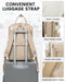 LOVEVOOK 15.6" Laptop Backpack for Women - Waterproof, USB Port, Anti-Theft Rucksack (Khaki)