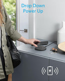 Anker PowerWave Wireless Charger 10W - Qi-Certified for iPhone, AirPods & Samsung Galaxy S23