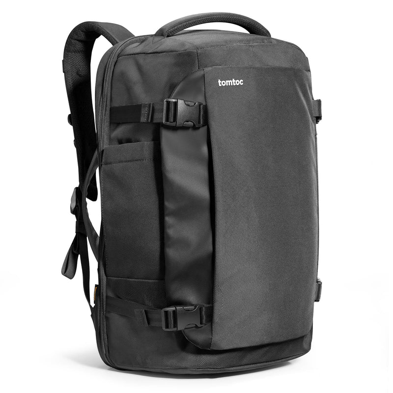 tomtoc 40L Travel Backpack - TSA Friendly, Water-Resistant, Fits 17.3" Laptop, Business & Weekender Bag