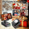 Hupoaf Phone Stand with Bluetooth Speaker - Auto Sensing Playback, Foldable Wireless Charger, Birthday Gift for Men
