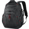 KROSER 17.3" Travel Laptop Backpack - Water-Repellent, RFID Pockets, Hard Shell (Black)
